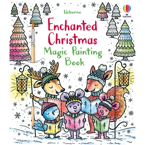 Enchanted Christmas Magic Painting Book