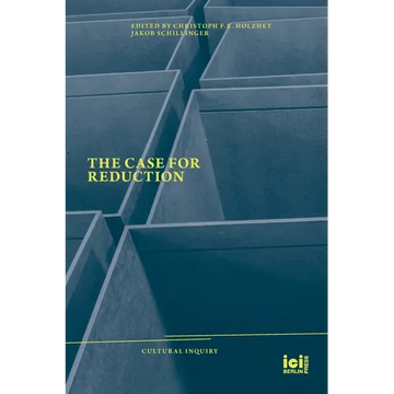 The Case for Reduction - Paperback