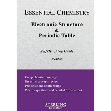 Electronic Structure and the Periodic Table: Essential Chemistry Self-Teaching Guide - Paperback