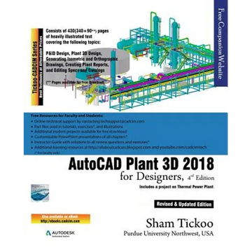 AutoCAD Plant 3D 2018 for Designers - Paperback