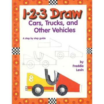 1 2 3 Draw Cars: A Step by Step Drawing Guide - Paperback