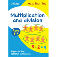 Multiplication and Division Ages 5-7: Ideal for Home Learning - Paperback