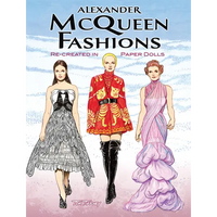 Alexander McQueen Fashions: Re-Created in Paper Dolls - Paperback