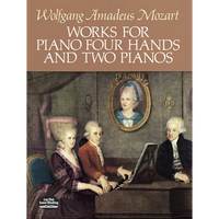 Works for Piano Four Hands and Two Pianos - Paperback