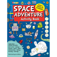 Space Adventure Activity Book - Paperback
