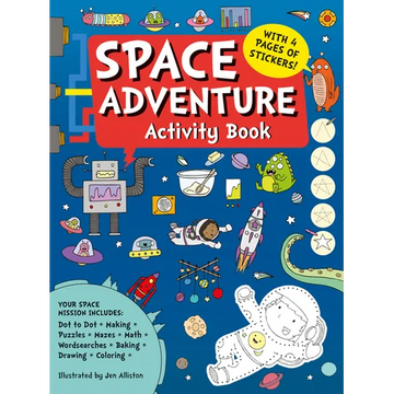 Space Adventure Activity Book - Paperback