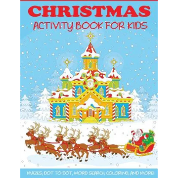Christmas Activity Book for Kids - Paperback