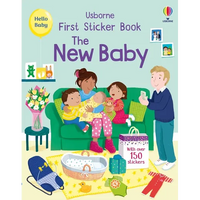 First Sticker Book the New Baby - Paperback