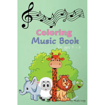 Coloring Music Book - Paperback