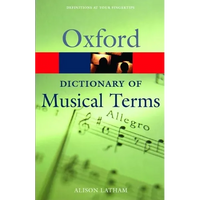 The Oxford Dictionary of Musical Terms - Paperback