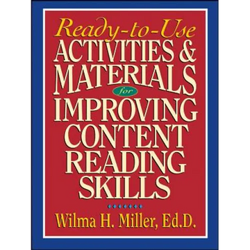 Ready-To-Use Activities & Materials for Improving Content Reading Skills - Paperback