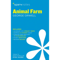 Animal Farm Sparknotes Literature Guide - Paperback