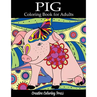 Pig Coloring Book - Paperback