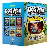 Dog Man: The Supa Epic Collection: From the Creator of Captain Underpants (Dog Man #1-6 Box Set) - Boxed Set