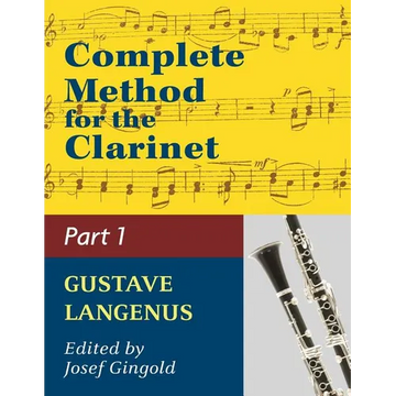 Complete Method for the Clarinet in Three Parts (Part 1) - Paperback