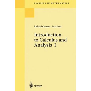 Introduction to Calculus and Analysis I - Paperback