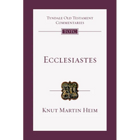 Ecclesiastes: An Introduction and Commentary Volume 18 - Paperback