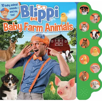 Blippi: Baby Farm Animals - Board Book