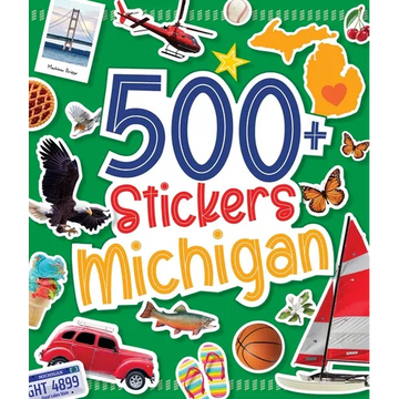 500 Stickers: Michigan - Paperback