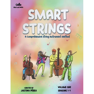 Smart Strings Volume One: Cello-Black and White - Paperback