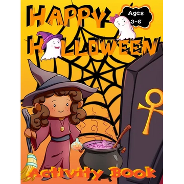 Happy Halloween Activity Book for Kids - Paperback