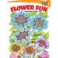 Spark Flower Fun Coloring Book - Paperback