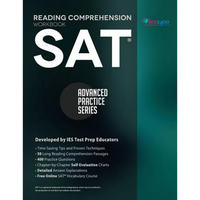 SAT Reading Comprehension Workbook: Advanced Practice Series - Paperback