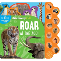 Discovery Kids: Roar at the Zoo! - Board Book