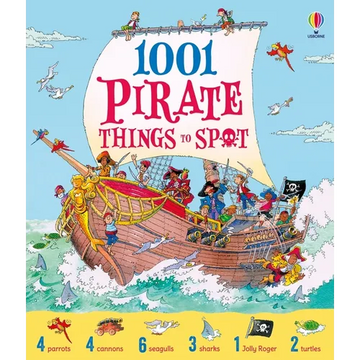 1001 Pirate Things to Spot - Hardcover