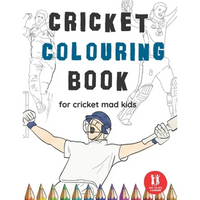 Cricket Colouring Book: Great Gift for Boys & Girls, Ages 4-12 - Paperback