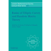Ranks of Elliptic Curves and Random Matrix Theory - Paperback