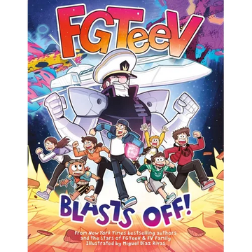 Fgteev: Blasts Off!: A Graphic Novel - Paperback