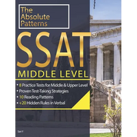SSAT Absolute Patterns: 8 Practice Tests for Middle & Upper Level - Paperback