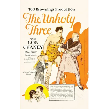 The Unholy Three - Paperback