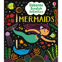 Usborne Scratch Activities Mermaids - Paperback