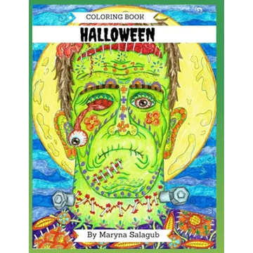 Halloween coloring book - Paperback