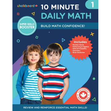 10 Minute Daily Math Grade 1 - Paperback