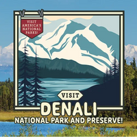 Visit Denali National Park and Preserve! - Paperback