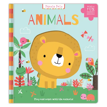 Puzzle Pals: Animals: Play and Count with the Animals! - Board Book