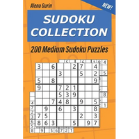 Sudoku Collection: 200 Medium Sudoku Puzzles 9x9 - Paperback