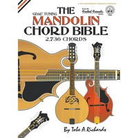 The Mandolin Chord Bible: GDAE Standard Tuning 2,736 Chords - Hardcover