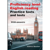 Proficiency level English Reading - Practice texts and tests - Paperback