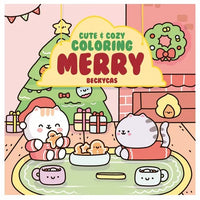 Cute & Cozy Coloring: Merry - Paperback
