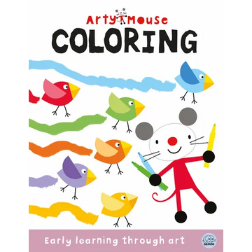 Arty Mouse Coloring - Paperback