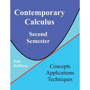 Contemporary Calculus Second Semester - Paperback