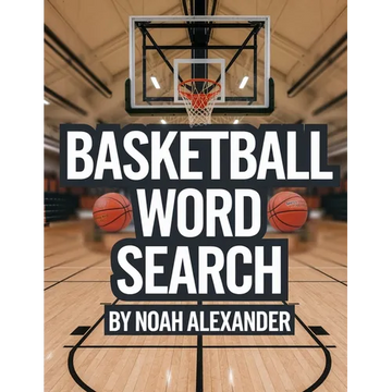 Basketball Word Search: 50 Word Search Puzzles - Paperback