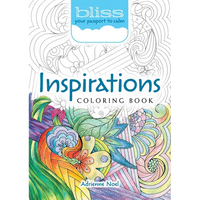Bliss Inspirations Coloring Book: Your Passport to Calm - Paperback