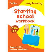 Starting School Workbook: Ages 3-5 - Paperback