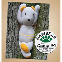Sawbear goes Camping - Hardcover