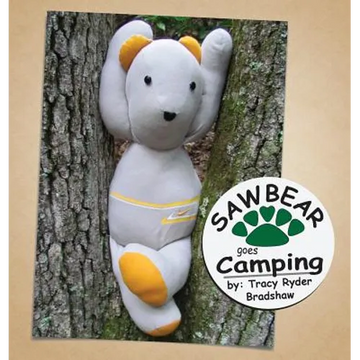 Sawbear goes Camping - Hardcover